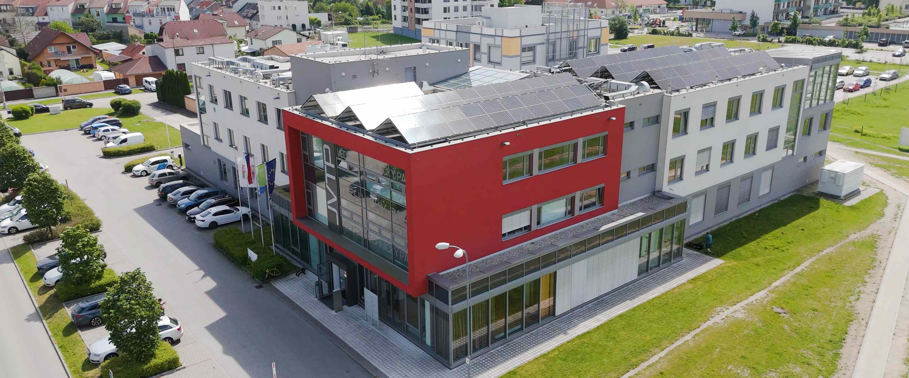 Budova Jihočeského centra kybernetické bezpečnosti